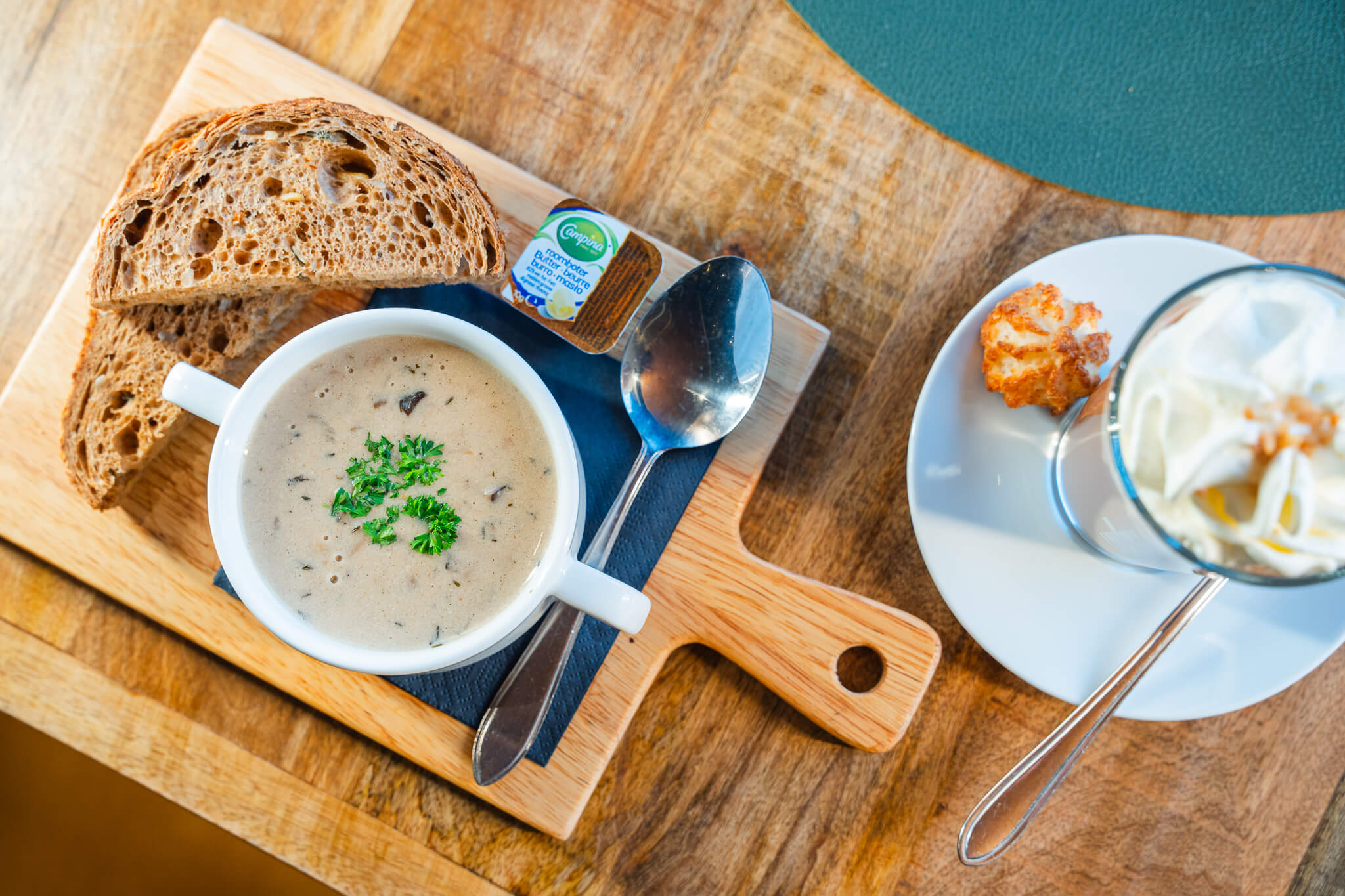 Eten bij de zwammenberg